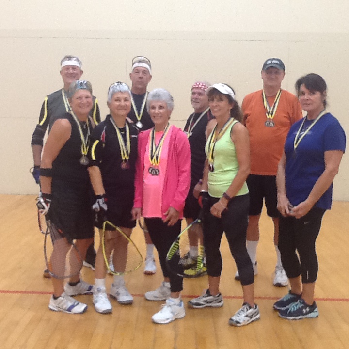 Delaware Senior Olympics Racquetball Championships held at Midway